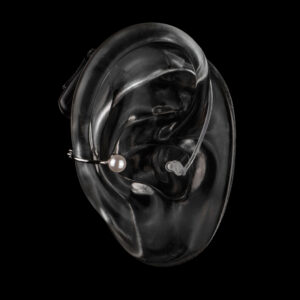 Pearl/Diamond Safety Ring